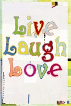 Live, Laugh, Love NoteCards