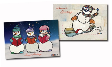 Holiday Cards-Snowmen Assorted