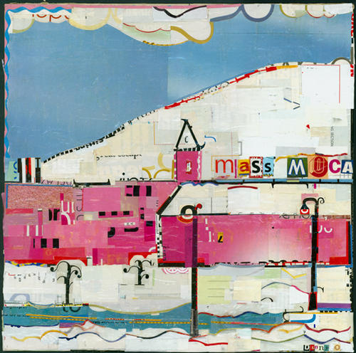 Mass MoCA Winter Pink